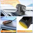 Car Heater, 12V Portable Car Heater, Heating & Cooling Fast Heating for Car Windshield Defogger Defroster, Plug-in Cigaerte Lighter Suitable for Vehicles SUV (TYW-50)