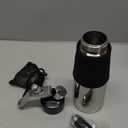 Whipped Cream Dispenser,Stainless Steel Bottle With Aluminum Head,1Pint/500mL,Whip Cream Maker Canister with 3 Decorating Nozzles & Cleaning Brush  Need To Use N2O Chargers (Not Included) (500ml)