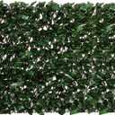 DOEWORKS Expandable Fence Privacy Screen for Balcony Patio Outdoor, 1PC Faux Ivy Fencing Panel for Backdrop Garden Backyard Home Decorations