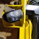 YELLOW JACKET 3.5 Ton Low Profile Floor Jack Quickly Lift Hydraulic Car Jack with Dual Pumps, 7700 lb Capacity (Steel)