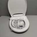 Brondell Bidet Toilet Seat Non-Electric Swash Seat, Fits Round Toilets, White  Dual Nozzle System, Ambient Water Temperature  Bidet with Easy Installation