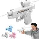 Prank Water Gun, 2025 Upgrade Prank Two-Way Water Gun, Reverse Pranks Surprise Waters Guns, Hilarious Novelty Toy for Parties & Summer Fun (White)