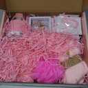 Birthday Mothers Day Gifts for Mom, 21PCS DIY Photo Pop Up Box Get Well Soon Gifts Baskets for Women, Spa Care Package After Surgery Feel Better Inspirational Birthday Gift for Women Wife Grandma (Pink)