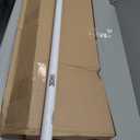 VIHOSE 36 Inch Ceiling Fan Downrod with Extension Cord 3 ft White Downrod for Ceiling Fan 1 Inch Outside Diameter Not Threaded Suitable for a Wide Range of Fans