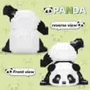 Cute Panda Mini Building Blocks Sets for Goodie Bags, Not Compatible with Lego Animals, 1325 PCS Micro Mini Building Toy Bricks for Adults, Party Favors for Boys Girls 14+