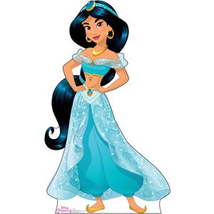 Cardboard People Jasmine Cardboard Cutout - Princess Friendship Adventures, One Size