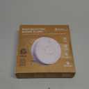 Smoke Detector Hardwired Interconnected, Photoelectric Smoke Alarm with 120V AC Power Supply&9V Backup Battery, Interconnects Up to 12 Fire Alarms, Smoke Detectors for Home, UL217-10th Listed, 1 Pack