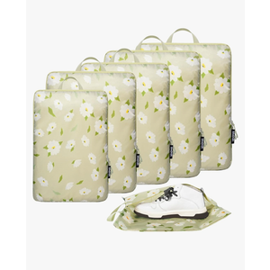BAGAIL 6 Set Ultralight Compression Packing Cubes Packing Organizer for Travel Accessories Luggage Suitcase Backpack