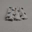 GLLQUEN BABY Receiving Blanket Boy Cotton Muslin Swaddle Blankets Girl Newborn Squares Breathable & Soft Thin Baby Blankets Cloths Double Absorbent Infant Swaddling Wrap - 3 Pack (Giraffe)