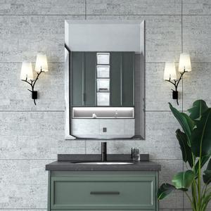 Mirrorons Beveled Mirror, Bathroom Mirrors for Wall 24" x 36", Frameless Rectangle Bathroom Mirror with Beveled Edge, Hangs Horizontally or Vertically