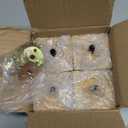 Albo Wood Furniture Legs 3 inch, Heavy Duty Sofa Legs, Pack of 4 Square Couch Legs Covered with Clear Varnish, Sofa Replacement Parts, for Dresser Legs, Sideboard, Recliner Couch, Circle Chair