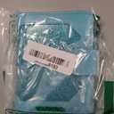 Women Leather Wallet RFID Blocking Small Bifold Zipper Pocket Wallet Card Case Purse with ID Window, Tiffany Glitter