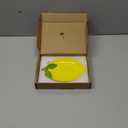 Ceramic Spoon rest Lemon, Spoon Rest for Stove Top Set for 1 Lemon Kitchen Decor Kitchen Utensil Rest