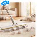 Pet Hair Remover for Carpet, 54 Inch Adjustable Long Handle Carpet Rake for Pet Hair Removal, 3 Piece Dog Hair Carpet Rake and Carpet Scraper Tool for Rugs, Couch, Stairs, Furniture