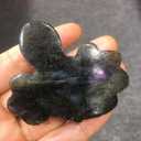 TEAMWILL Natural Labradorite Hand Carved Octopus Quartz crystal Reiki Healing Gift 1PC