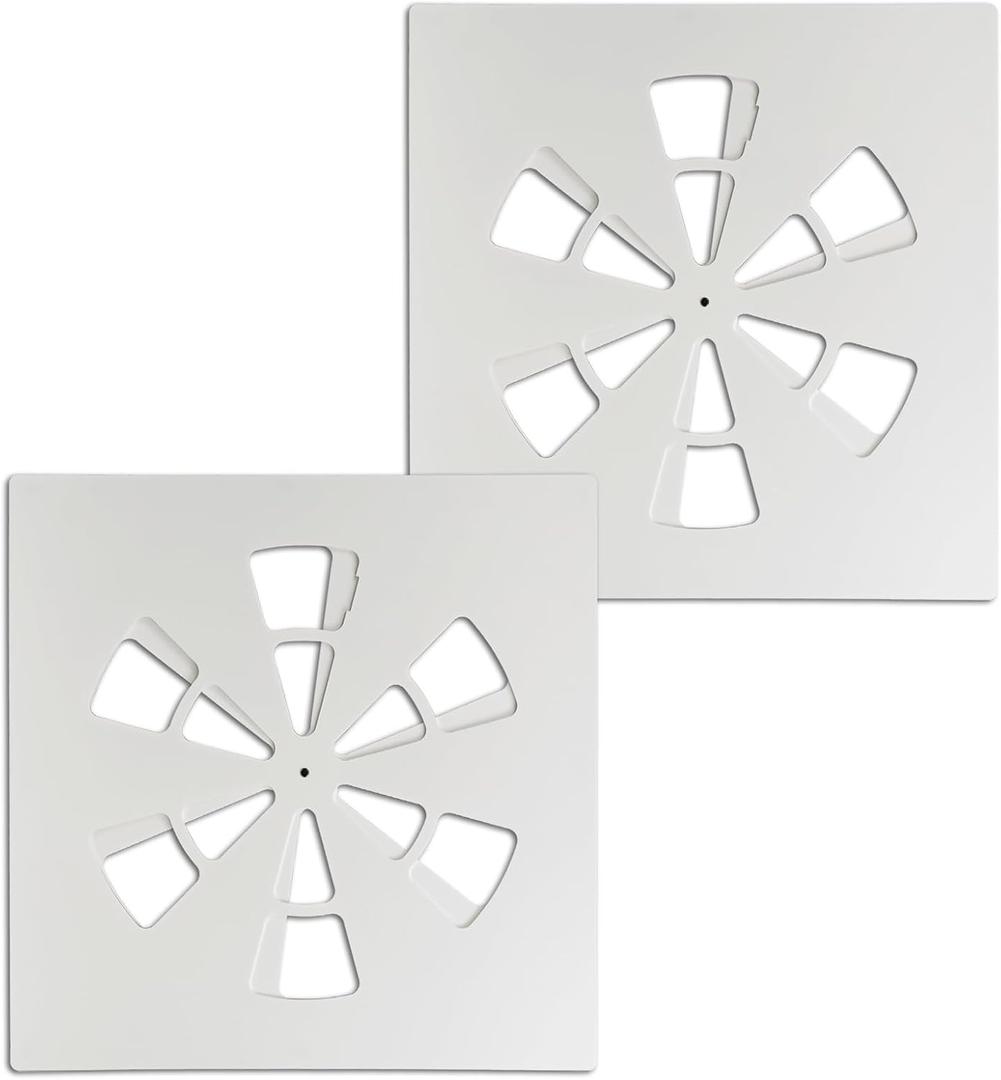 2Pcs 24x24 Inch Magnetic Air Vent Covers for Home Ceiling,Office Ceiling Vents,Return Air Vent Cover,Air Vent Deflector for Office Ceiling AC Vents and HVAC Systems