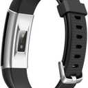 ID130 Plus HR Sports Smart Bluetooth Bracelet Smartwatch Fitness Tracker Pedometer Calories Counter for Android and iOS System IP67 Life Waterproof Black