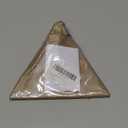 LIMBAD Handmade Christmas Metal Bells for Decorative Classic Festival Ornaments Ideal for Trees,Wreaths, Garlands Home Decor (Triangular)