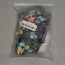 Big Girls Tankini Swimsuits Two Piece Bathing Suit Hawaiian Tie Dye Swimwear Set for Girls Black Florals Size 10/8-10 Years