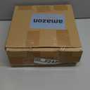 Tessco 6 Pack Plastic Serving Platters with Lid and Sporks, Disposable Heavy Duty Party Tray Round Catering Tray Containers for Food Salad Sandwich Takeout Picnic Supplies(12 Inch,Black)