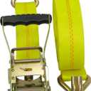 CargoLoc Ratchet Truck Tie Downs 2" x 27' x 10,000 lbs - J-Hooks - Promo, J-Hooks, Plastic Grips