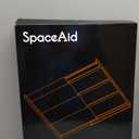 SpaceAid Bamboo Spice Drawer Organizer, (Need 3" Deep Drawer) Expandable 4 Tier Spices Rack for Cabinet, Kitchen Seasoning Storage Insert (Jars Not Included, From 12" to 23" Wide) (Natural)