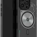 Aulumu A16 iPhone 16 Pro Magnetic Thermal Case | Updated Camera Control | IMD Technology | Compatible with Magsafe | Complete Wrap-Around | Touch Translucent Gray