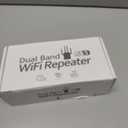 12880 Sq.Ft Range WiFi Extender Signal Booster Dual Band 5GHz/2.4GHz, 105-Device Compatibility, Simple Installation, WiFi Extender