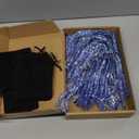 Ferreve 12 Sets Muslim Tasbih 99 Rosary Prayer Beads 8mm Islam with Allah Names Engraved for Muslim Gift, Islamic Ceremony Religious Gift for Men and Women(Blue)