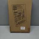 IEEK Kitchen Drawer Organizer for Cutlery and Utensils,Adjustable Silverware Drawer Organizer Tray,Kitchen Storage Divider for Spatula Tools,Gadgets,Forks,Knives,Spoons and Chopsticks,Black-L