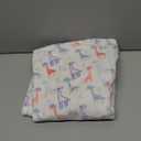 CREVENT Cute Silky Plush Baby Blanket for Girls & Boys Infants Toddlers Newborns Crib Cot Stroller, Giftable Suitable for All Season - Ivory Giraffe