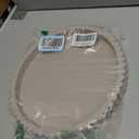 Handmade 12in Decorative Tray for Coffee Table Tray Decor, Gray Wooden Decorative Round Tray for for Coffee Table, Dining Room Table Entryway and Living Room Table