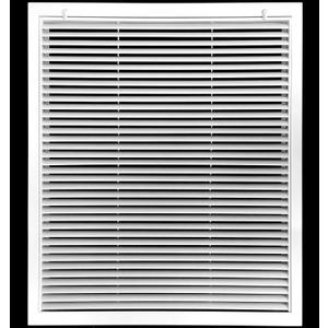 18" X 30" Aluminum Return Grille - Easy Air Flow - Linear Bar Grilles [Outer Dimensions: 19.5"w X 31.5"h]