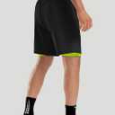 Bikewa Men's Mountain Bike Shorts 3D Padded Loose-fit Riding Biking Cycling Bicycle Biker Shorts for Men Zipper Pockets L