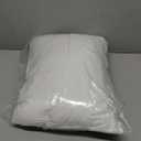 Babebay Toddler Pillow, 13X18 Soft Toddler Pillows for Sleeping, Machine Washable Kids Pillow with Cotton Pillowcase, Perfect for Travel (White)