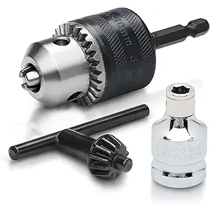 NEIKO 3/8" DRILL CHUCK ADAPTER, KEYED, SKU 20754A, QTY 1