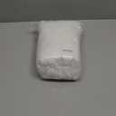 White Bathroom Rug 17x24 - Non-Slip Plush Small Bath Mat, Highly Absorbent & Ultra Soft Fluffy Floor Mat, Machine Washable for Shower and Tub