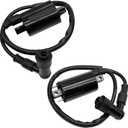 2PCS Ignition Coil Fit for Kawasaki Mule 3010 4010 2510 2500 2520 3000 3020 4000 4010 KAF 620 650 FD620D FD611V FD661D FD440V FD501D FD501V VN 800 Vulcan Coil Replace 21121-2083 21121-2064