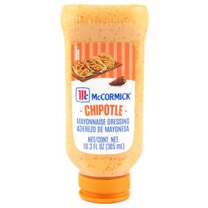 6 x McCormick Chipotle Mayonnaise Dressing, 10.3 fl oz BBD May 25 2026
