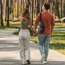 Fanny Packs for Women Men Fashion Waterproof Belt Bag, Cute Waist Pack for Travel Hiking Running