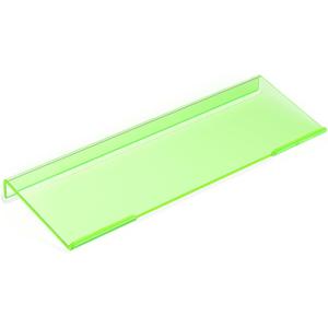 Richboom Epoptic Green Acrylic Tilted Computer Keyboard Holder for Easy Ergonomic Typing, Keyboard Stand for Office, Home, School, Luminous, Green