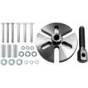 Universal 6 Hole Flywheel Rotor Magneto Puller Tool PP3072 Replacement for Suzuki RM80 RM85 0.2 inch 5mm Diameter and 0.24 inch 6mm Bolts ATV Snowmobile