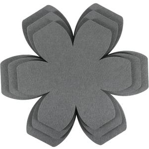 BYKITCHEN Larger & Thicker Pan Pot Protectors, Set of 12 and 3 Different Sizes, Felt Pan Separators, Gray Pot Dividers Protectors for Stacking and Protecting Your Cookware