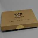 PHOEPET No Pull Dog Harness Medium Reflective Front Clip Vest with Handle,Adjustable 2 Metal Rings 3 Buckles,[Easy to Put on & Take Off](M, Purple)