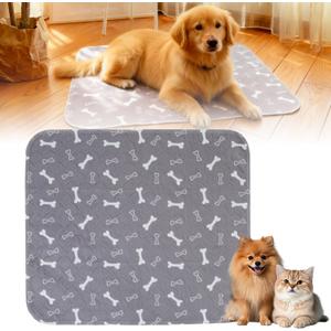 Puppy Pee Pads for Dogs,Upgraded Reusable Puppy Pads with Pheromones,Washable Pet Pads for Dogs & Cats,Durable Leak-Proof & Anti-Slip Pet Training Pads for Home & Travel (S:16"x24")