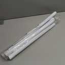 Tension Curtain Rod 30 to 64 Inch White Curtain Rod Adjustable Expandable Spring Tension Curtain Rod No Drilling 7/8" Spring Loaded Curtain Rods for Windows Bedroom Closet Doorway Door