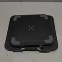 Adjustable Laptop Stand, Computer Stand with 360 Rotating Base, Ergonomic Laptop Riser Mount for Desk Foldable Protable Computer Desk Fits with MacBook Pro Air (10-16") - Black