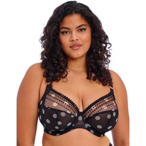 Elomi Women's Matilda Underwire Plunge Bra, Black, US 34O