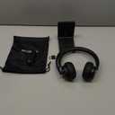 Wireless Headset with Mic for Work, Bluetooth 5.3 Headset with AI Noise Cancelling Microphone & Call Reminder, Wireless Headphone with Voice Assistant for PC/Computer/Remote Work/Call Center/Zoom (Black)