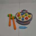 Yerloa Whack A Mole Game for Toddlers 2 3 4 5 Year Old Boy Toys Easter Unique Gift Kids Toys Ages 2-4 4-6 2-3 3-5 4-8 Interactive Learning Educational with Spray 2 Hammers, 5 Modes, 9 Music & Light